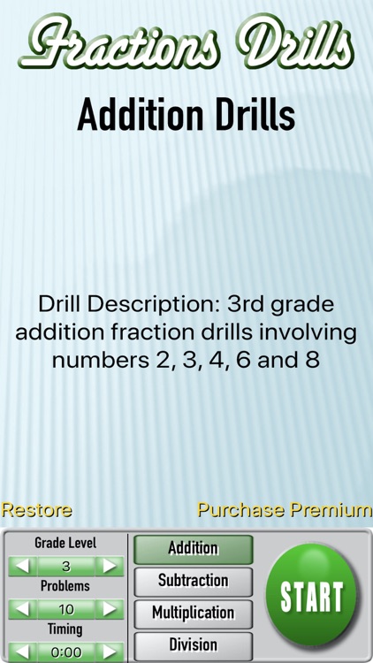 Solis Fractions Drills