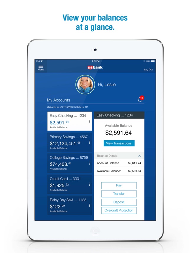 U S Bank Tm En App Store