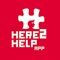 Here2Help has been developed by a local initiative from people who want to make the range of services and support available to anyone in crisis