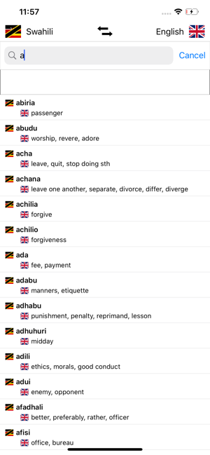Swahili-English Dictionary(圖4)-速報App