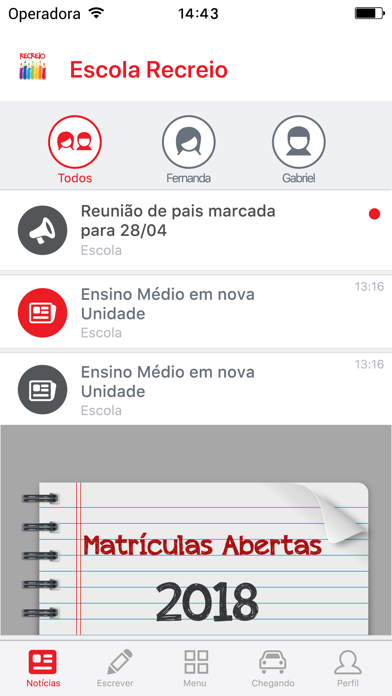 How to cancel & delete Escola Recreio from iphone & ipad 3