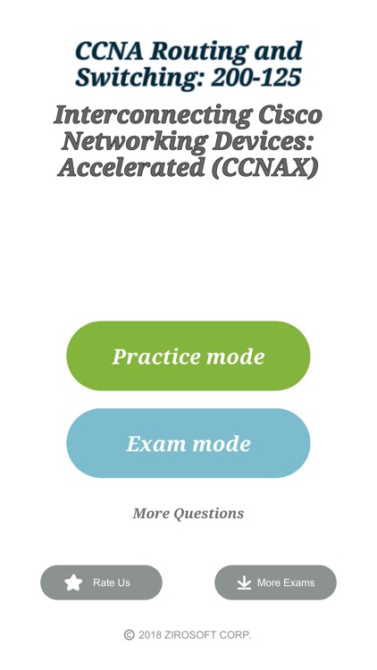 Cisco CCNA 200-125 Exam