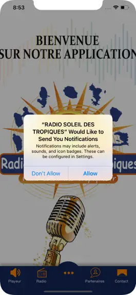 Game screenshot Radio Soleil Des Tropiques apk