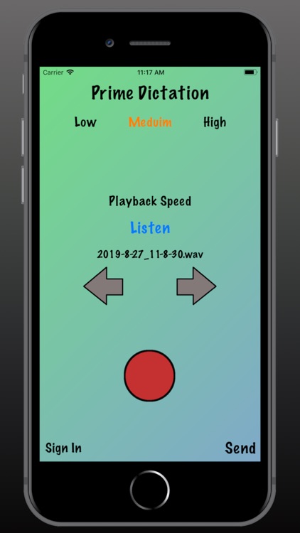 Prime Dictation - Audio Record screenshot-4