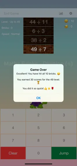 Game screenshot Maths Bricks - Division apk