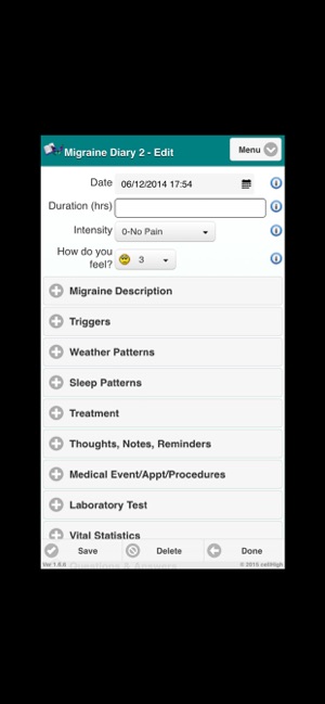 Migraine Diary 2(圖3)-速報App