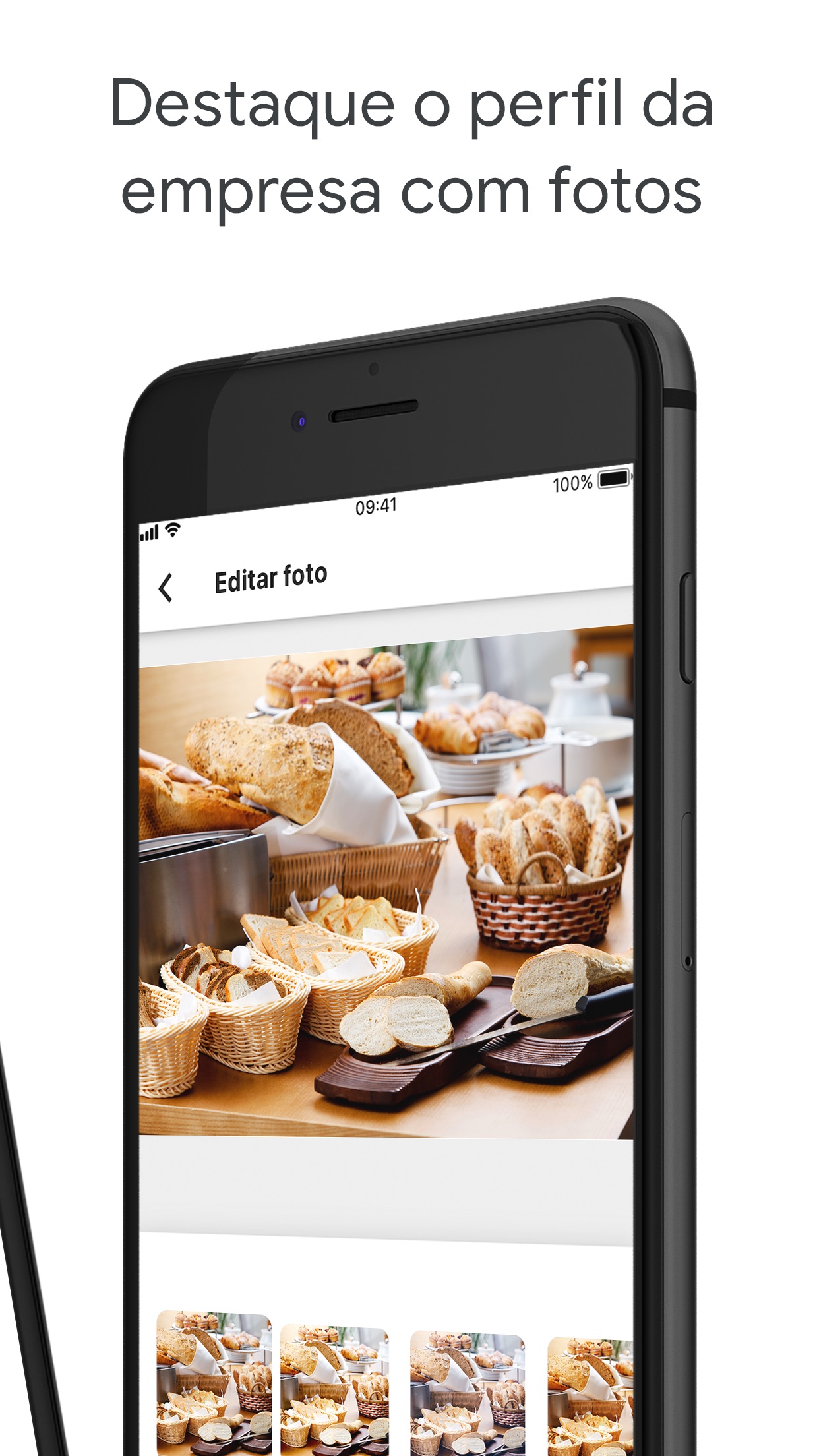 Screenshot do app Google Meu Negócio