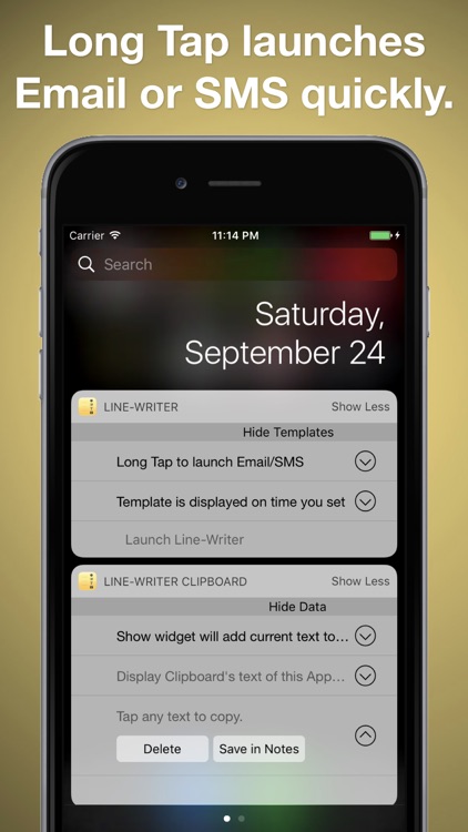 Line-Writer: Flexible Template screenshot-3
