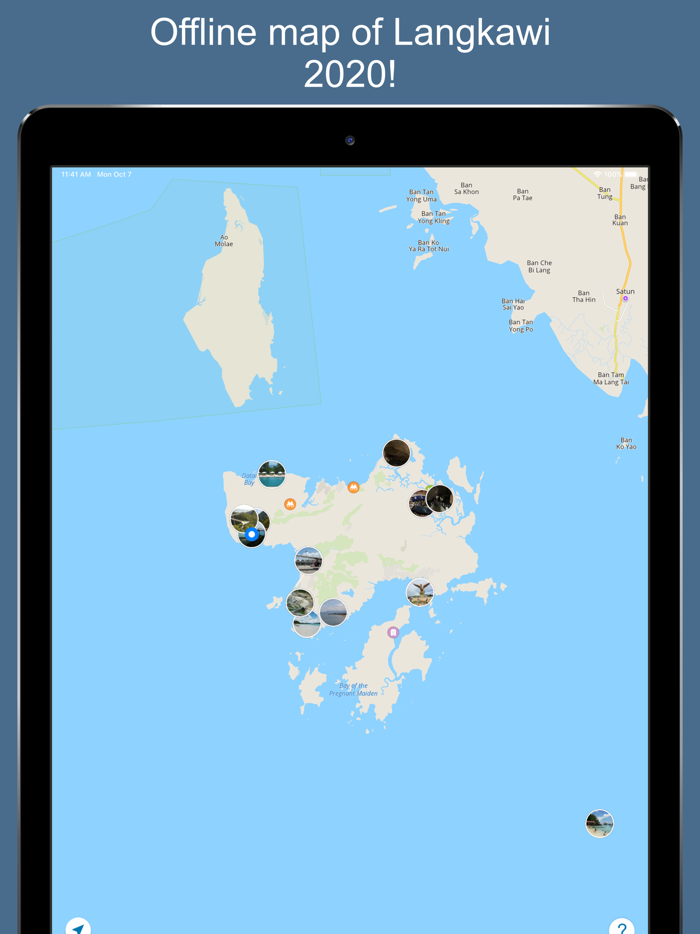 Langkawi 2020 — offline map