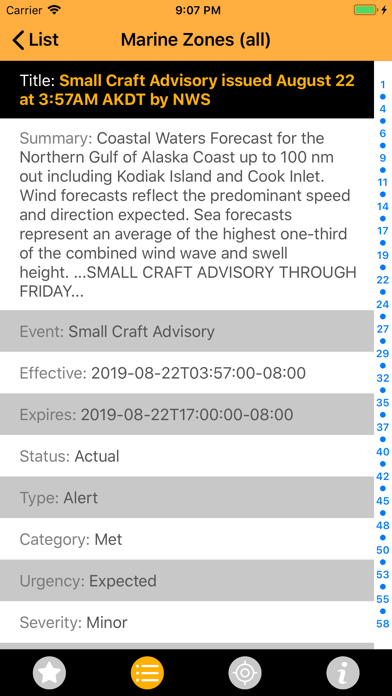 NOAA Alerts Weather screenshot 2