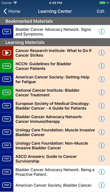 Bladder Cancer Manager screenshot-4