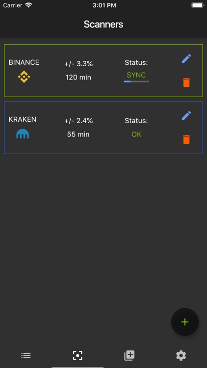 Simple Crypto Scanner