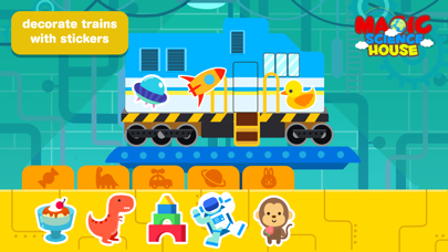 Kids Train Game:Design Drive screenshot 3