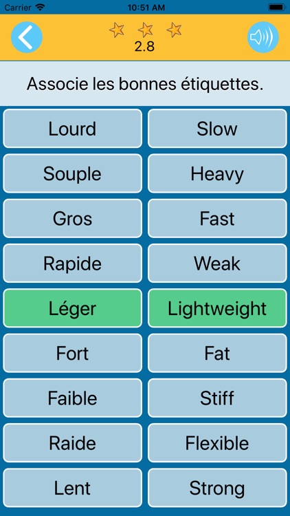 Paires Français-Anglais