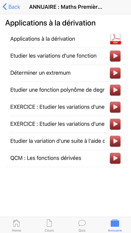 Maths Première S screenshot-8