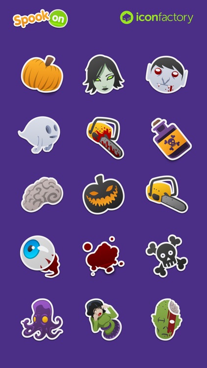 Iconfactory Spook On Stickers