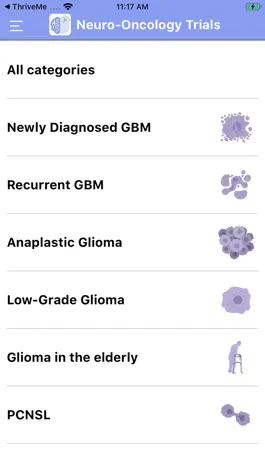 Game screenshot Neuro-Oncology Trials App mod apk