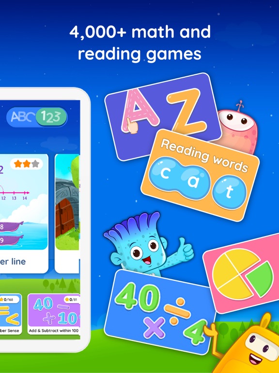 Splash Math: Kindergarten - Grade 5 Learning Games screenshot