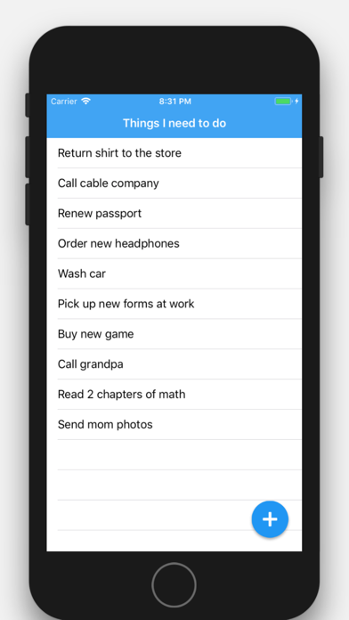 App preview