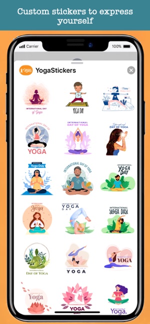 Yoga Day Stickers(圖5)-速報App