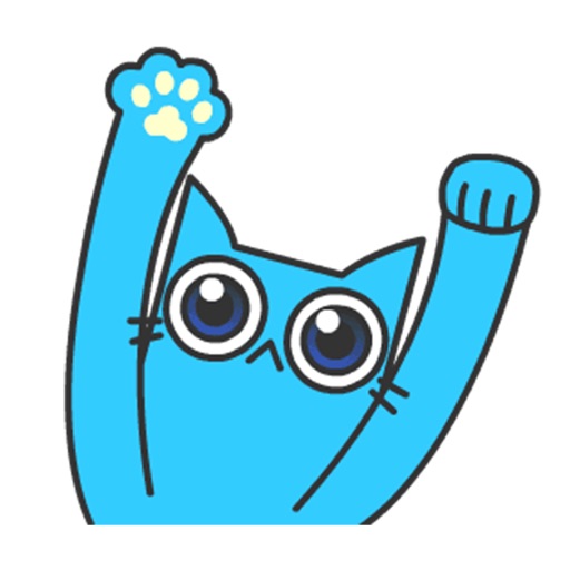 Crazy Blue Cat 2 icon