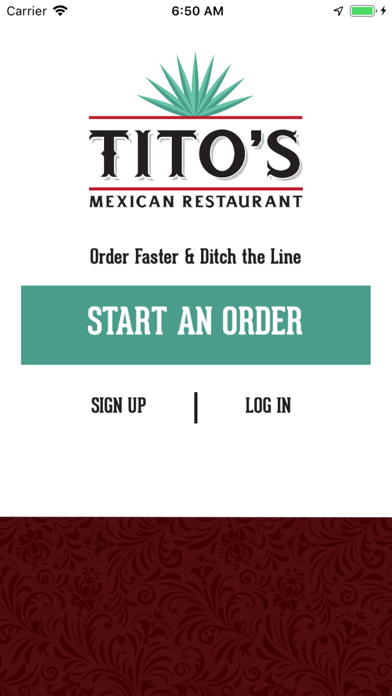 How to cancel & delete Tito's Mexican Restaurant from iphone & ipad 1