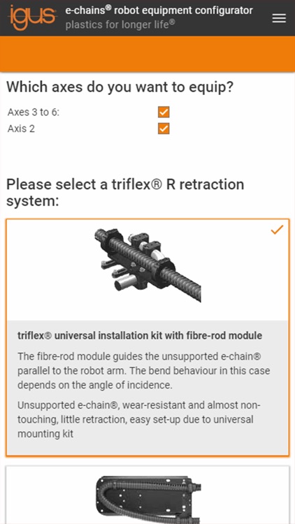 Robot equipment configurator