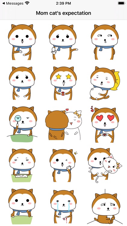 Mom cat's expectation