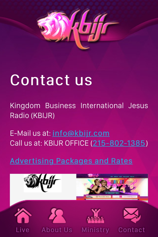 KBIJR Radio Broadcast screenshot 4
