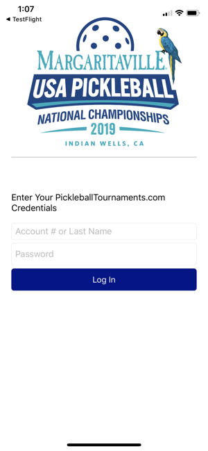 Pickleball Nationals Check-in