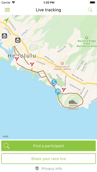 Honolulu Marathon Events screenshot1
