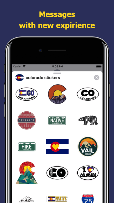 Colorado emoji - USA stickers screenshot 3