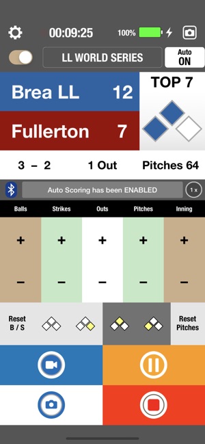 Scoreboard Remote for ScoreCam