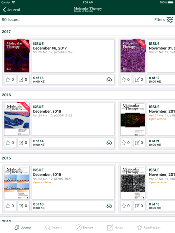 Molecular Therapy Journals screenshot 4