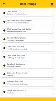 north carolina boating iphone screenshot 4