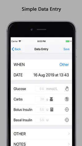 Game screenshot Diabetes Pro Tracker - Daily hack
