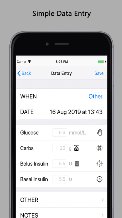 Diabetes Pro Tracker - Daily screenshot 3