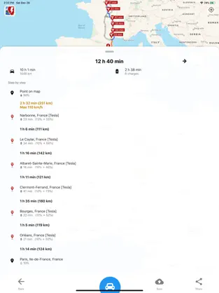 Screenshot 3 A Better Routeplanner (ABRP) iphone