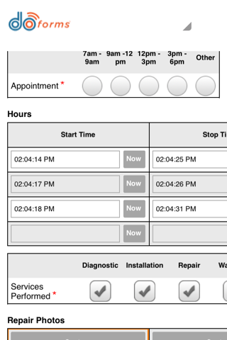 doForms Mobile Data screenshot 3