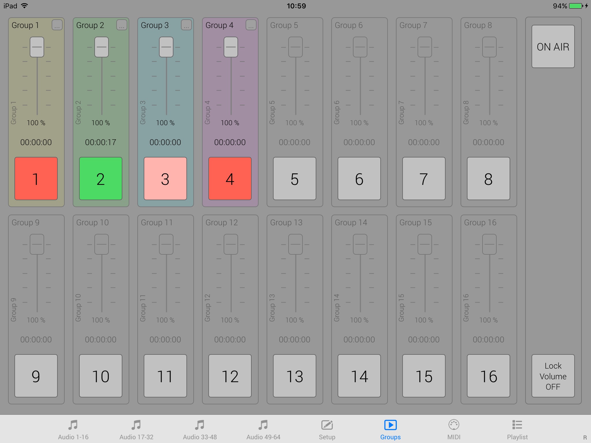 iMiX16 Band screenshot 2