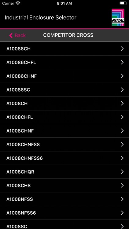 Industrial Enclosure Selector screenshot-3