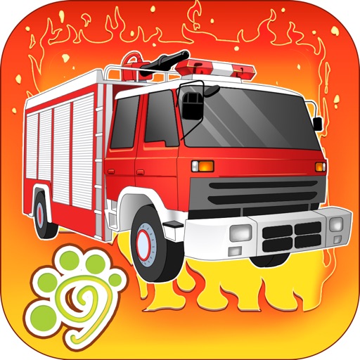Little Firefighter rescue game iOS App