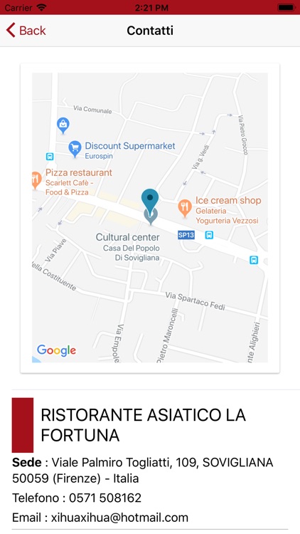 Ristorante La Fortuna