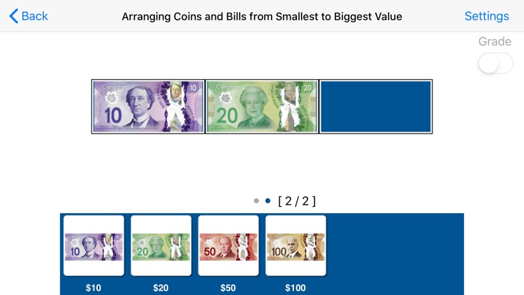 Arranging Coins and Bills CAD screenshot-9