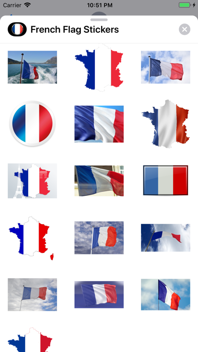 French Flag Stickers screenshot 4