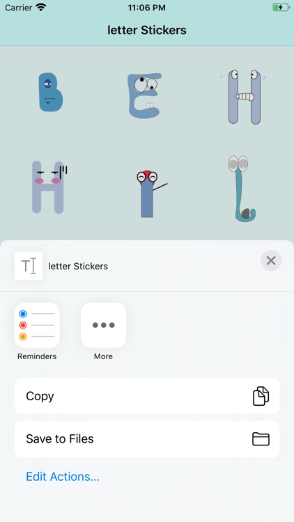 letter Stickers screenshot-3
