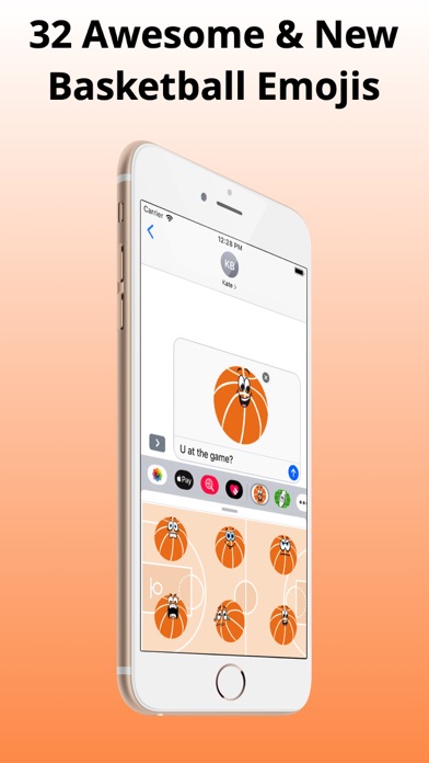Basketball GM Emojis Ball Star screenshot 2