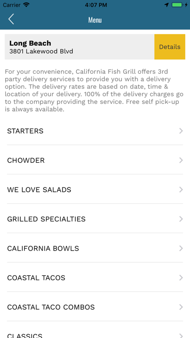 How to cancel & delete California Fish Grill Ordering from iphone & ipad 3