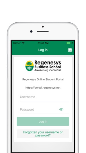 Regenesys Student Portal