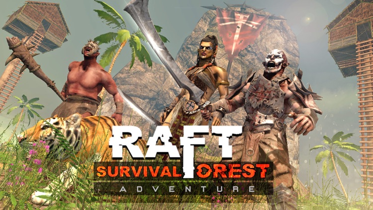 Raft Survival Forest Adventure screenshot-5